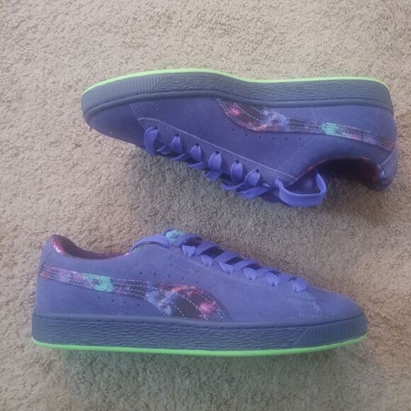 PUMA SUEDE CLASSIC XXI GALAXY LAMELO BALL SNEAKERS MEN'S SIZE 7 - Picture 1 of 9